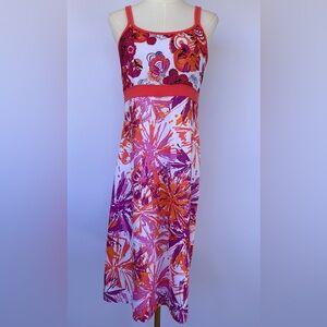 prAna Women’s Ayla Dress Athleisure/Outdoor Shelf Bra CrissCross Straps Size XL